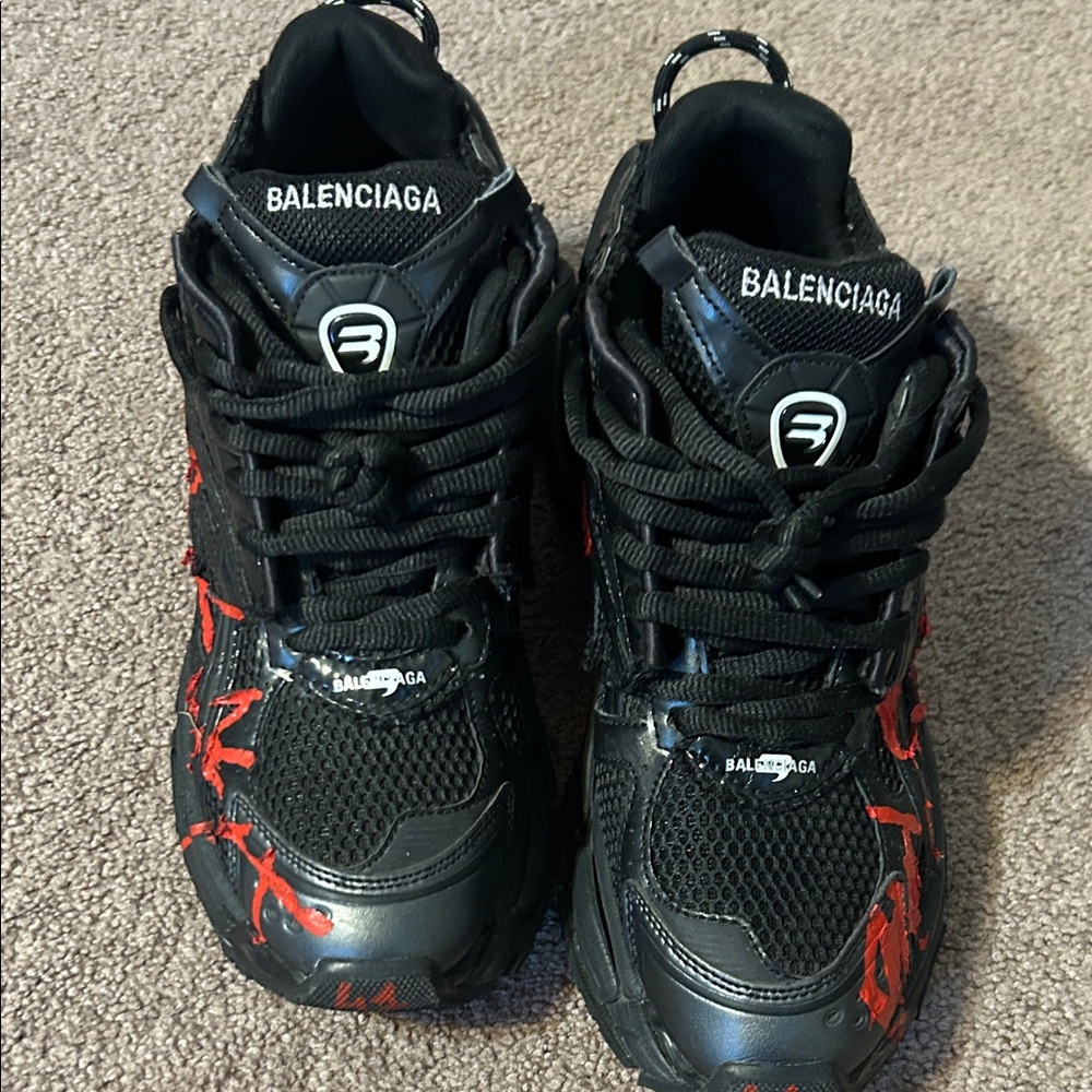 Balenciaga graffiti runners